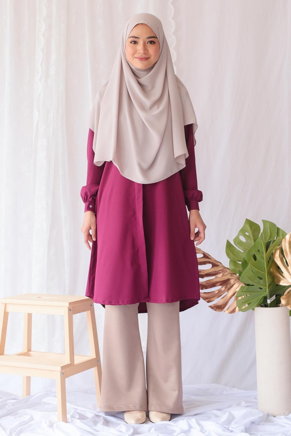 Jane Blouse - Mulberry Jane Blouse - Mulberry